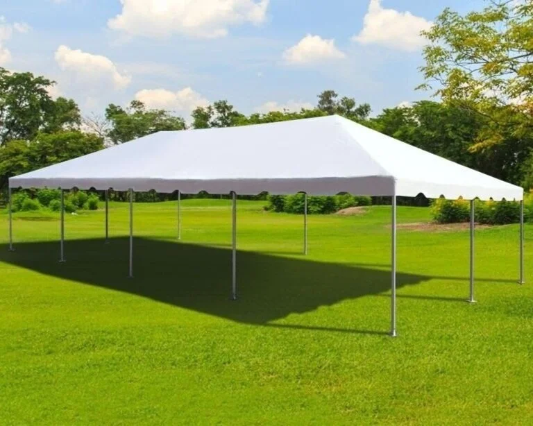 20x40 white frame tent